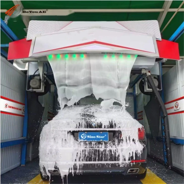 Mașină comercială de spălat auto fără perii